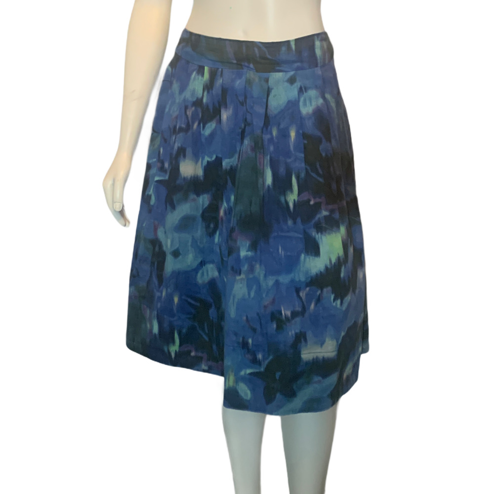Lily blue flare‎ skirt sz M